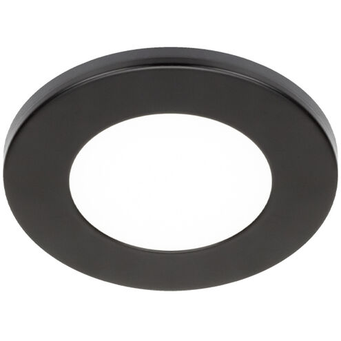 Omni Slim 3.4 inch Black and White Puck Lighting